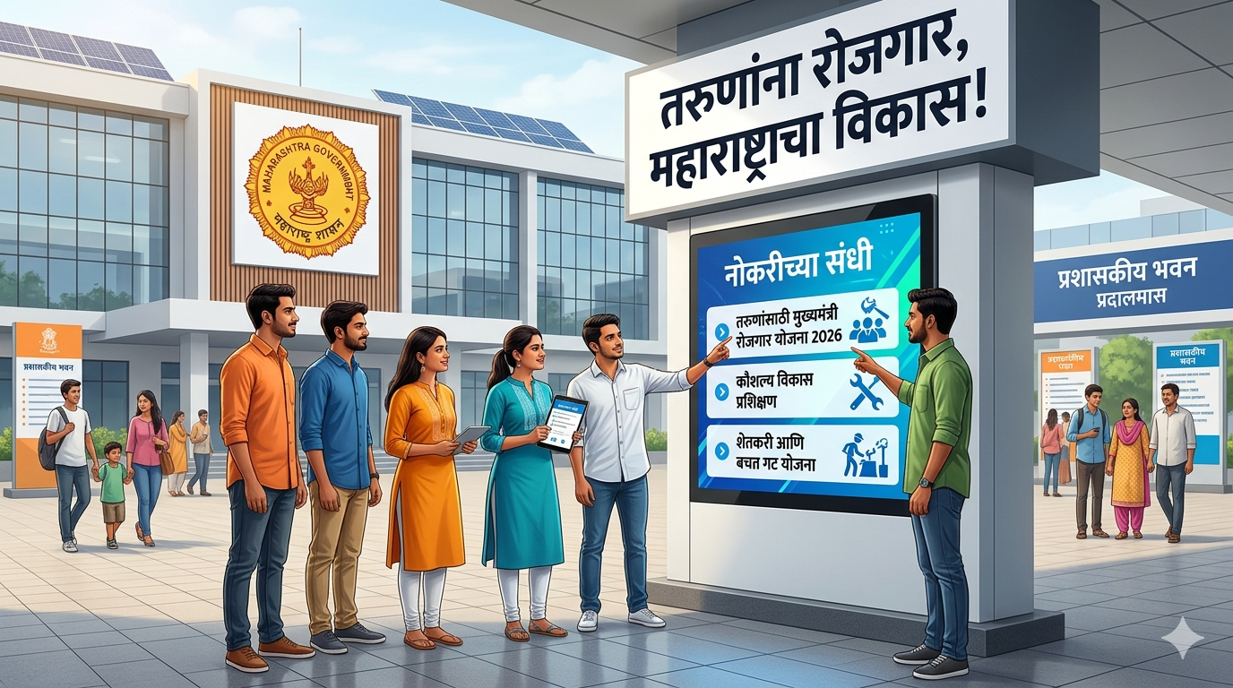 कौशल्य विकास अभियान महाराष्ट्र. (Skill Development Mission Maharashtra) – युवकांसाठी रोजगाराची नवी दिशा.