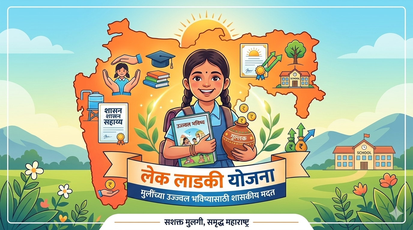 लेक लाडकी योजना – मुलींसाठी आर्थिक सक्षमीकरणाची प्रभावी योजना.