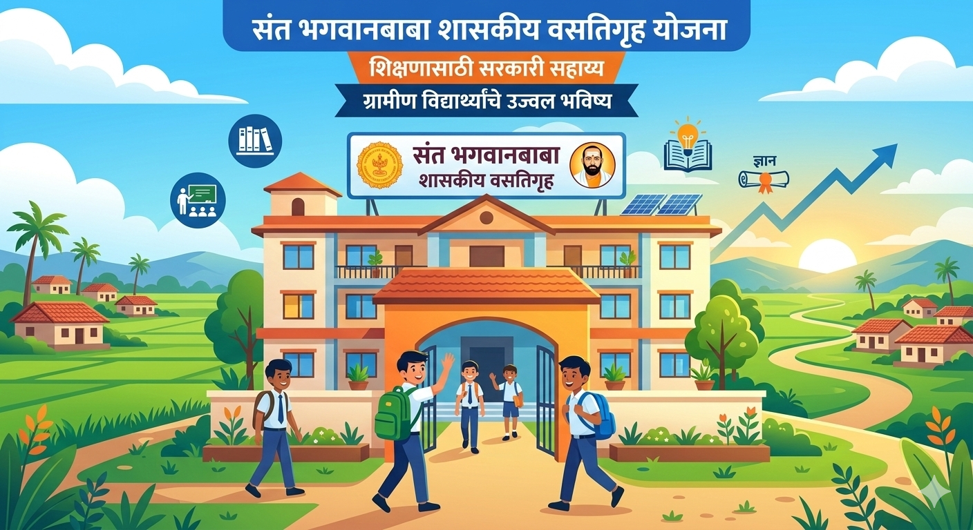 संत भगवानबाबा शासकीय वसतिगृह योजना : ऊसतोड कामगारांच्या मुलांसाठी शिक्षणाची नवी संधी