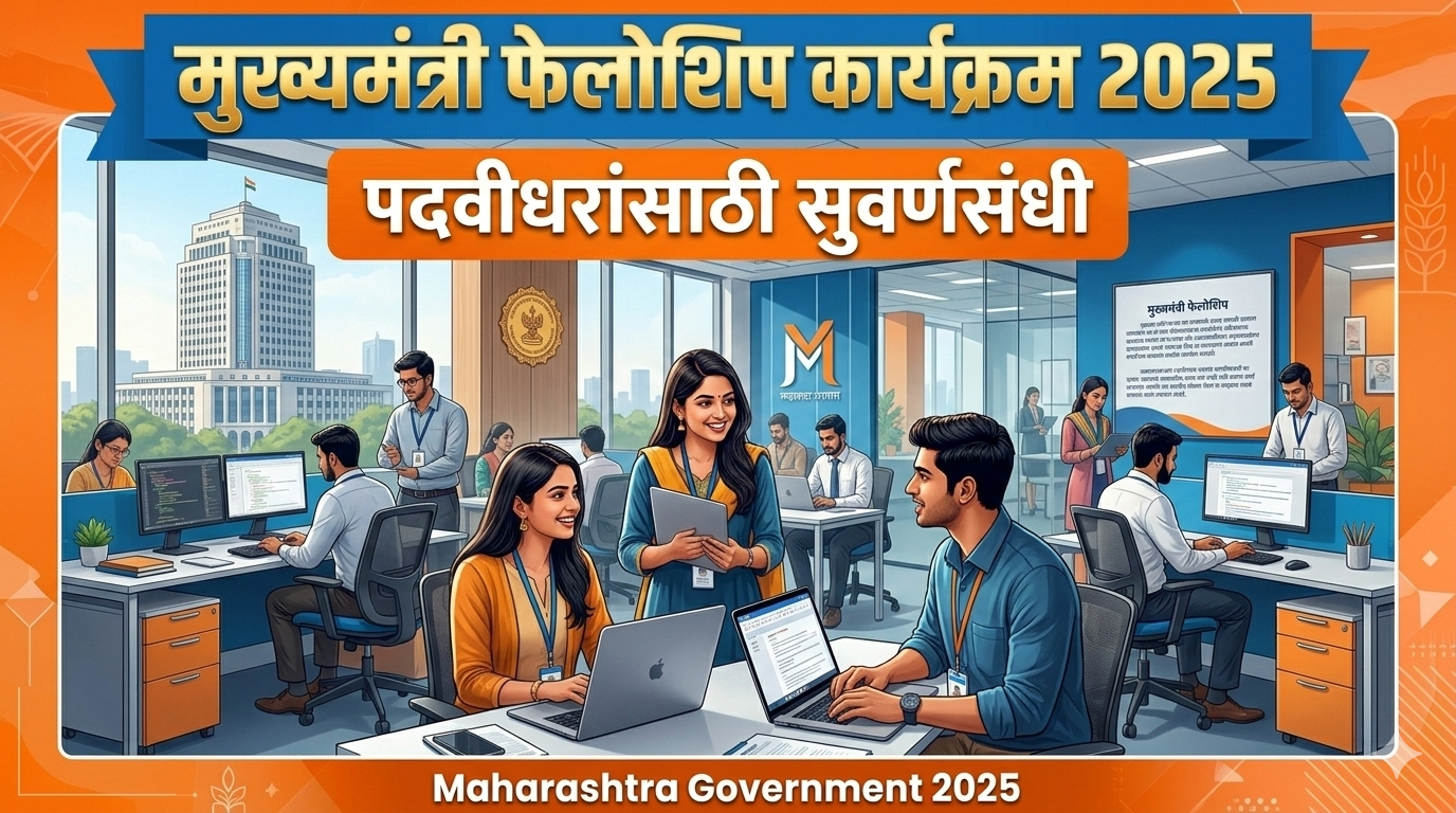 मुख्यमंत्री फेलोशिप कार्यक्रम (Chief Minister Fellowship Program): तरुण नेतृत्व घडवणारी सुवर्णसंधी.