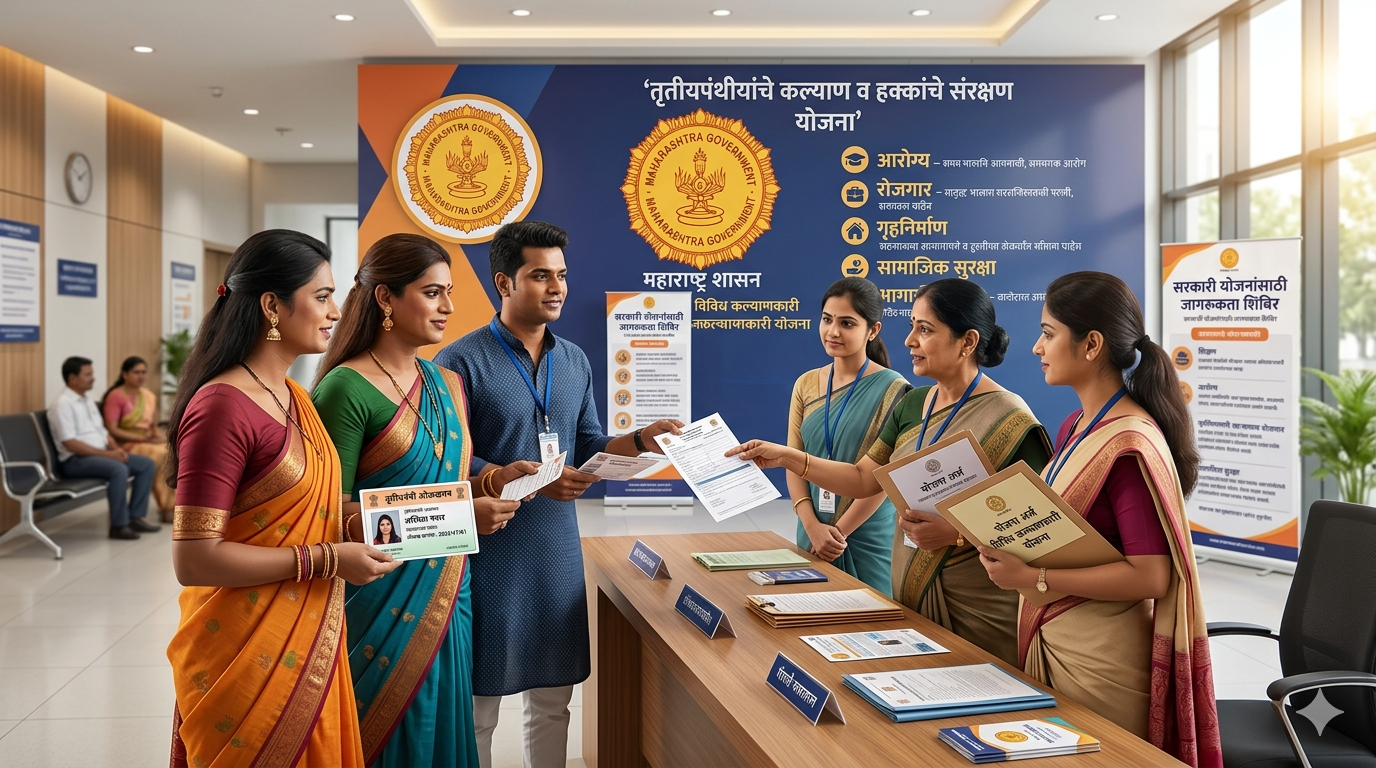 तृतीयपंथीयांचे कल्याण व त्यांच्या हक्कांचे संरक्षण योजना.