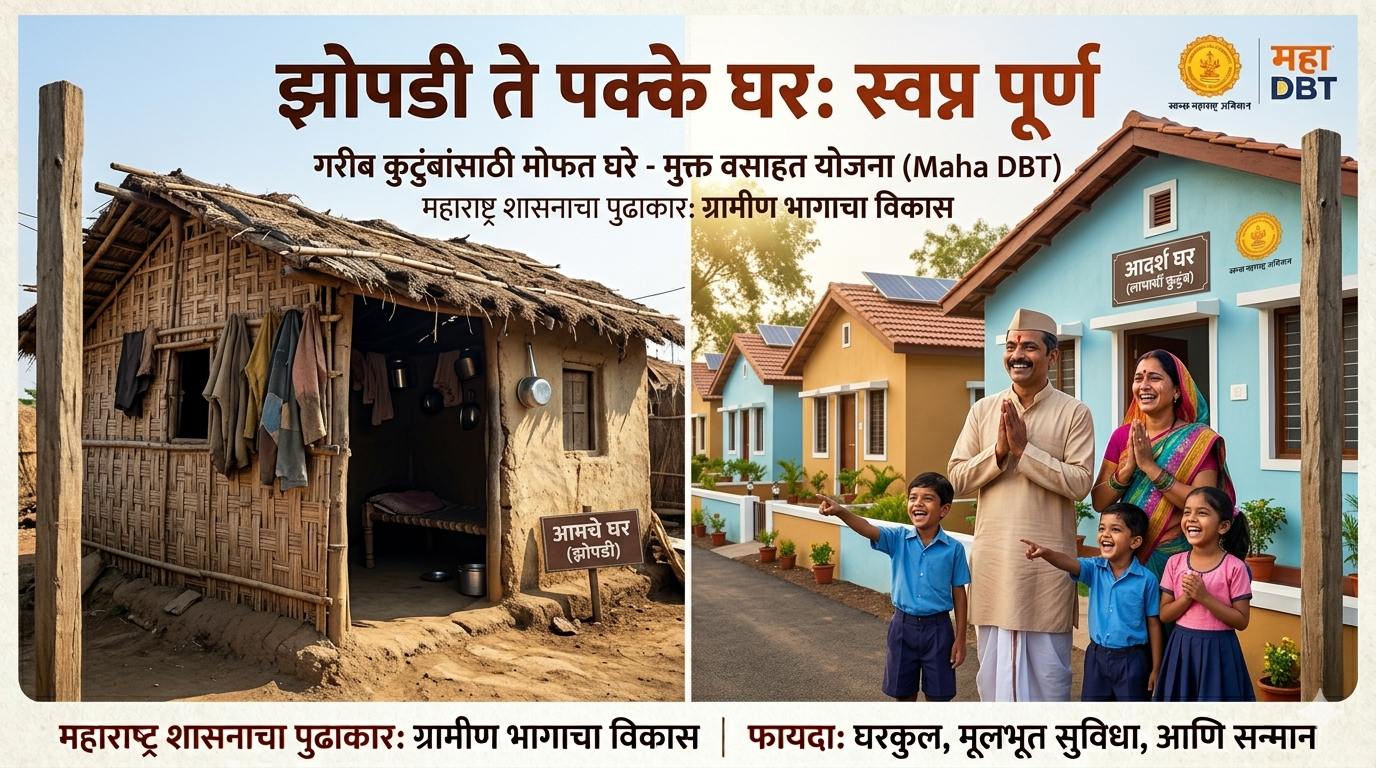 यशवंतराव चव्हाण मुक्त वसाहत योजना – झोपडपट्टीमुक्त महाराष्ट्राकडे एक भक्कम पाऊल.